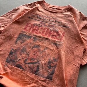 Vintage 90s Denver Broncos  Newspaper Shirt